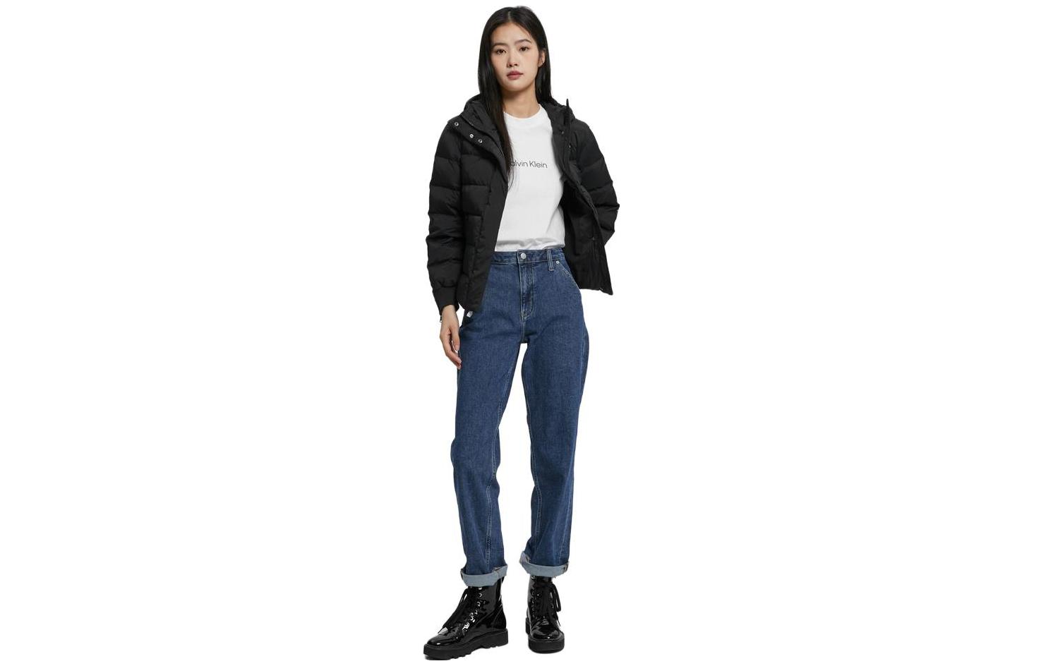 

Женская черная куртка CALVIN KLEIN Down Jacket