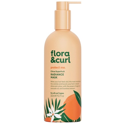 

Маска для волос Citrus Superfruit Radiance Mask 300 мл Floracurl