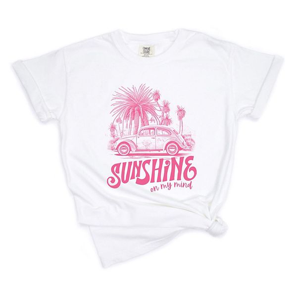 

Футболка Sunshine on my mind с эффектом окрашивания готового изделия Simply Sage Market