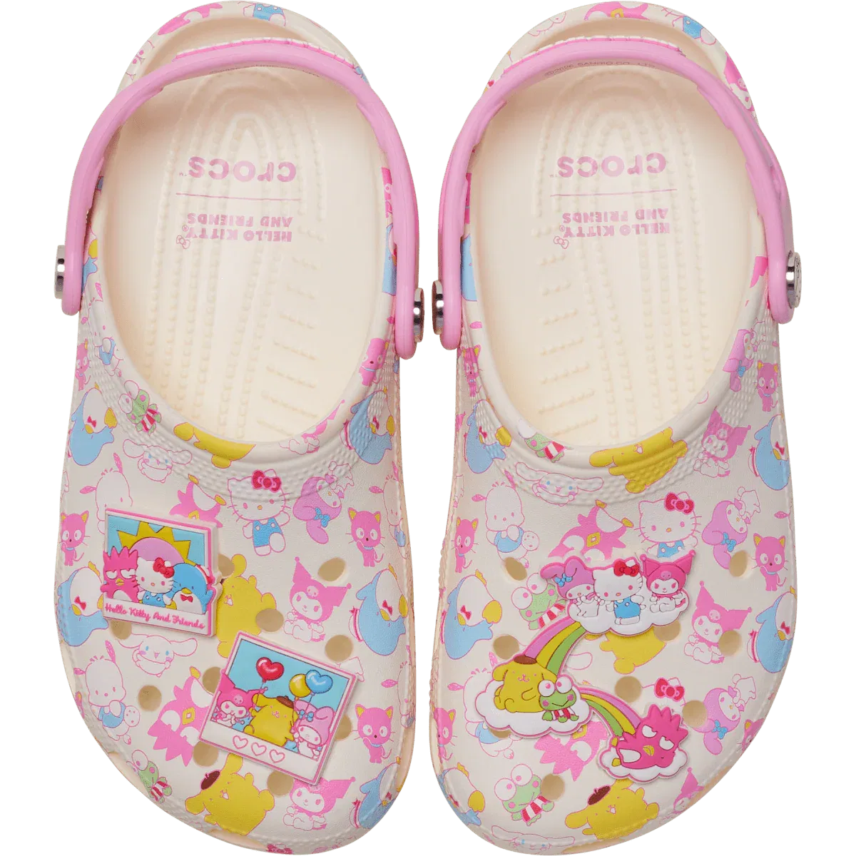 Классические пастельные сабо Hello Kitty и друзья Crocs, Multi