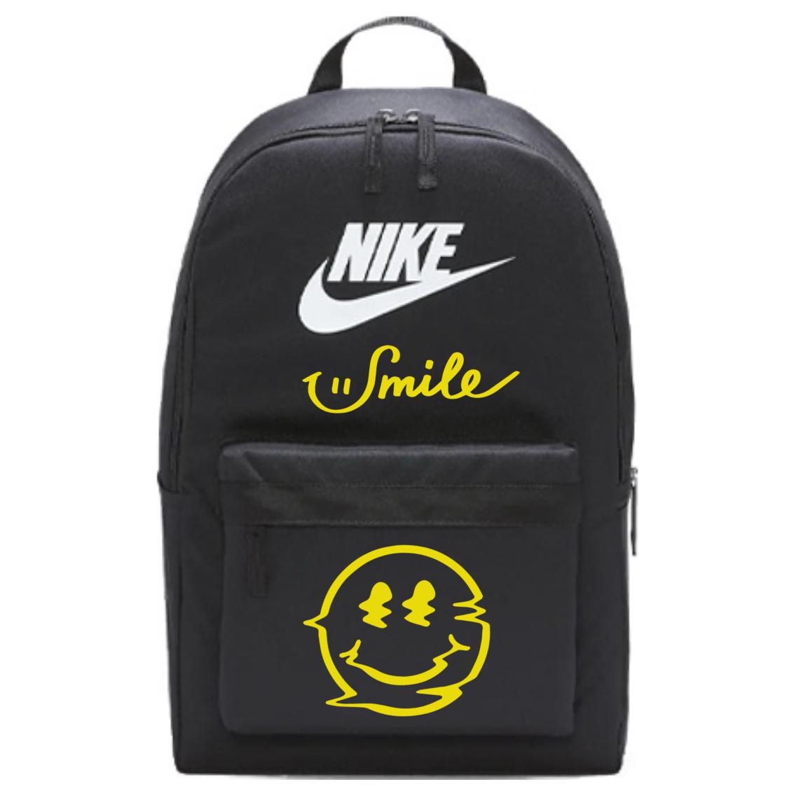 

Nike Тканевый рюкзак Regular Unisex черный, Smiley Face