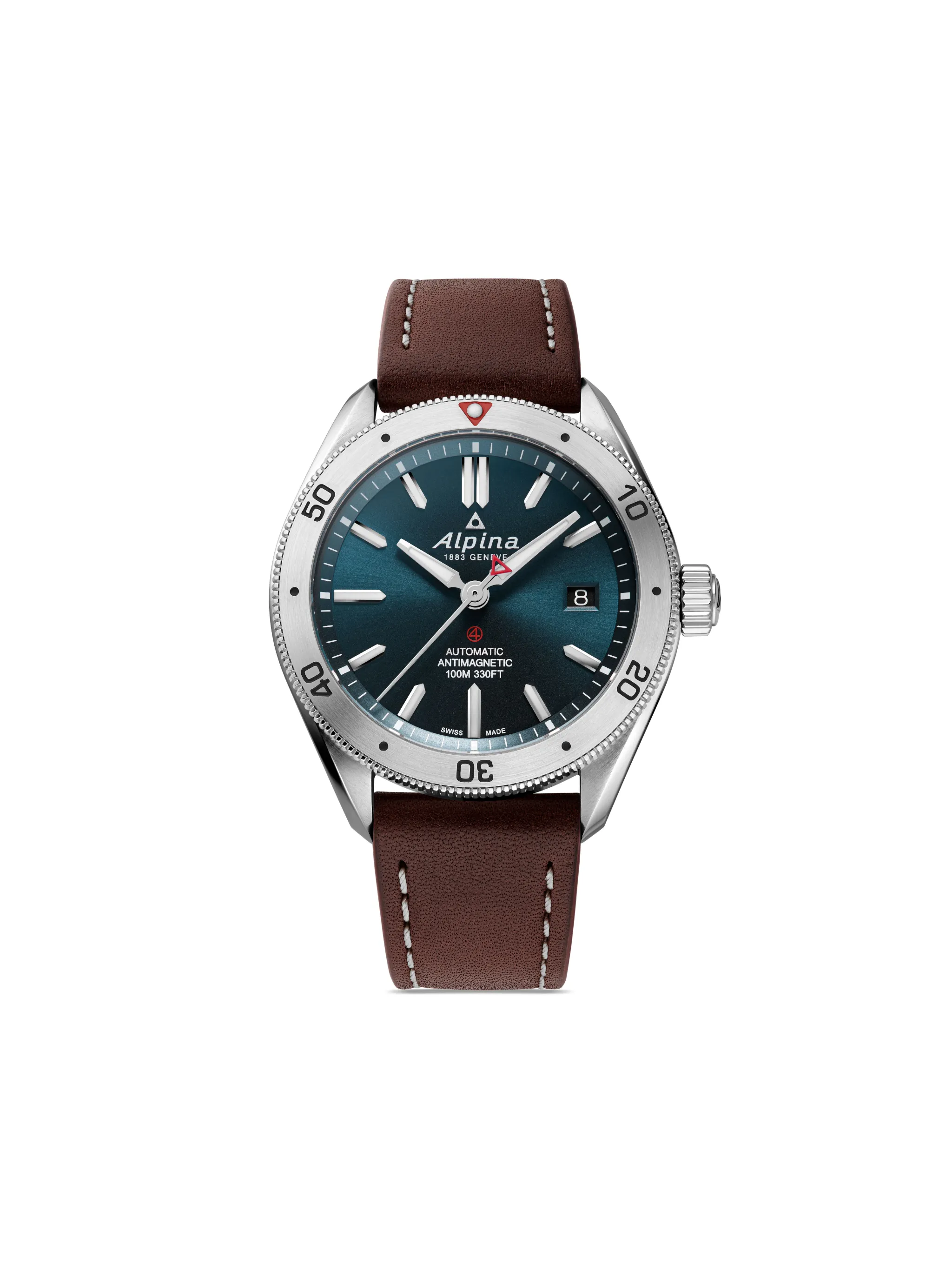 

Наручные часы Alpiner 4 Automatic 40 мм Alpina, синий