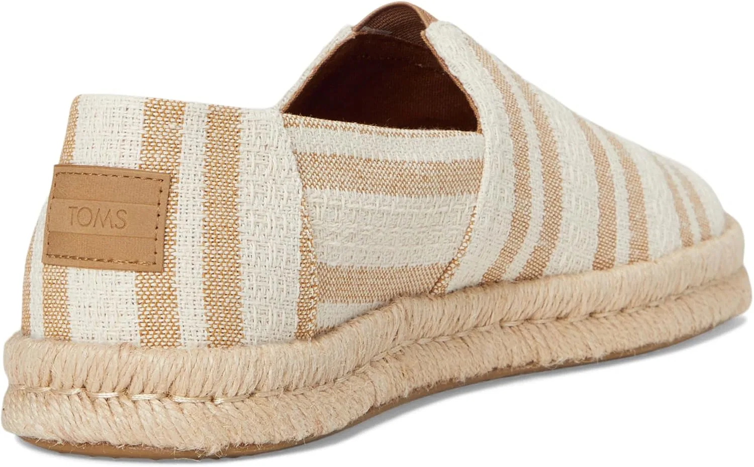 Женские лоферы TOMS Alp Rope 2.0 без каблука, Toffee Beach Stripe — фото 3