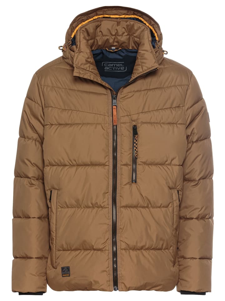 

Переходная куртка Camel Active Steppblouson mit abnehmbarer Kapuze, коричневый