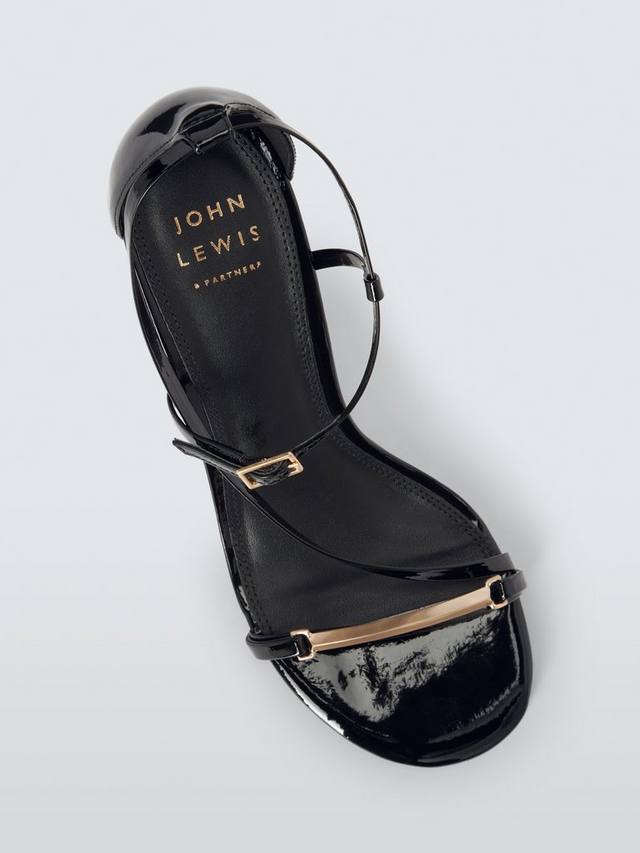 Маida кожаные нарядные сандалии для особого случая John Lewis, Black — фото 4