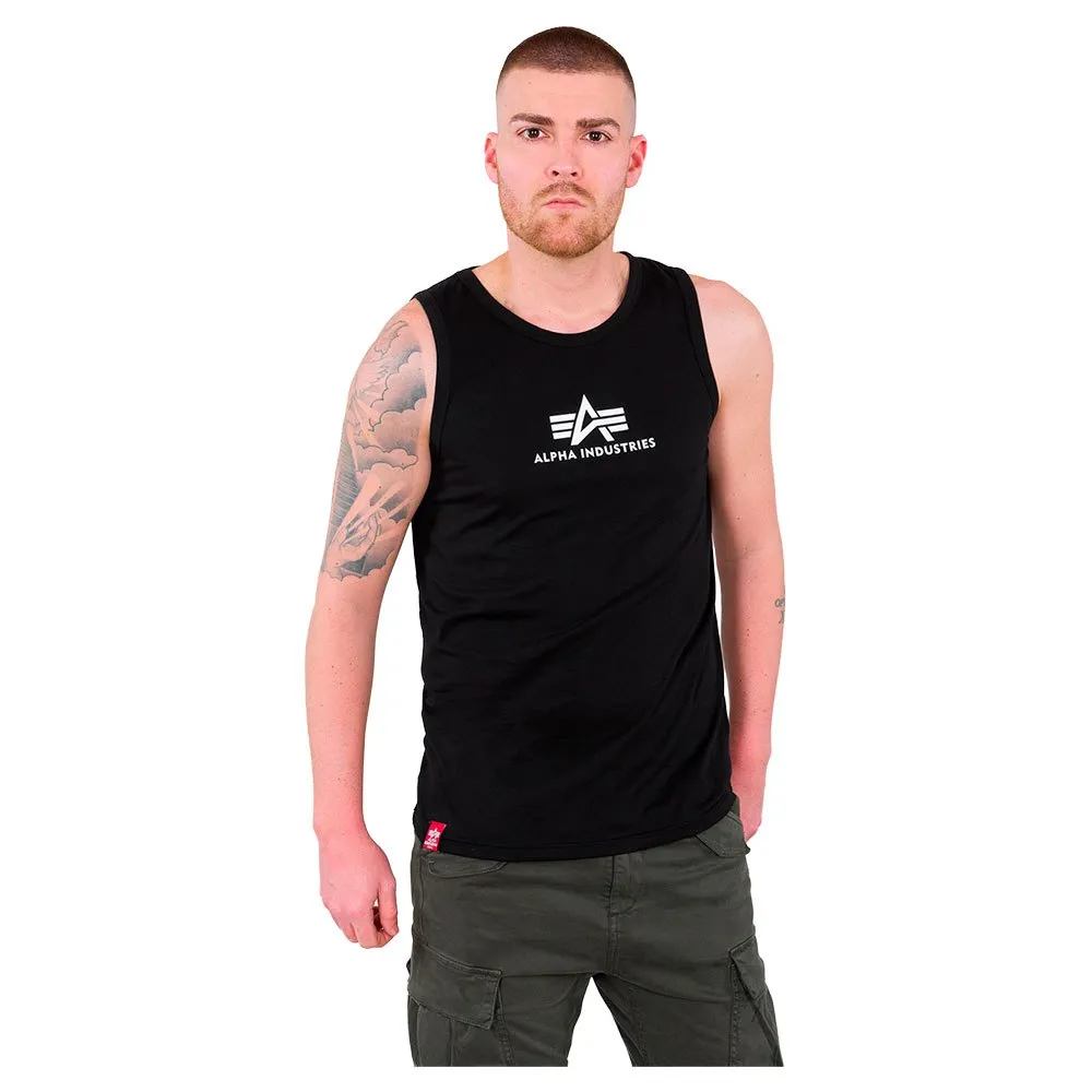 

Футболка без рукавов Alpha Industries Basic, черный