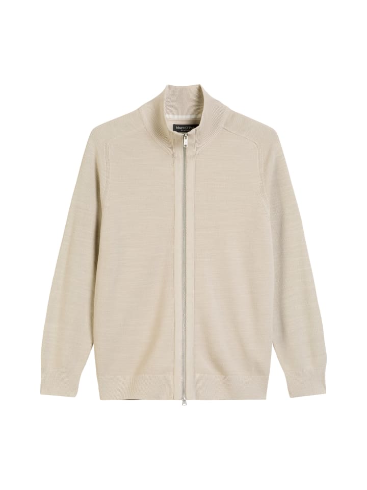 

Тренировочная куртка на молнии в цвете Misty Gray Marc O'Polo