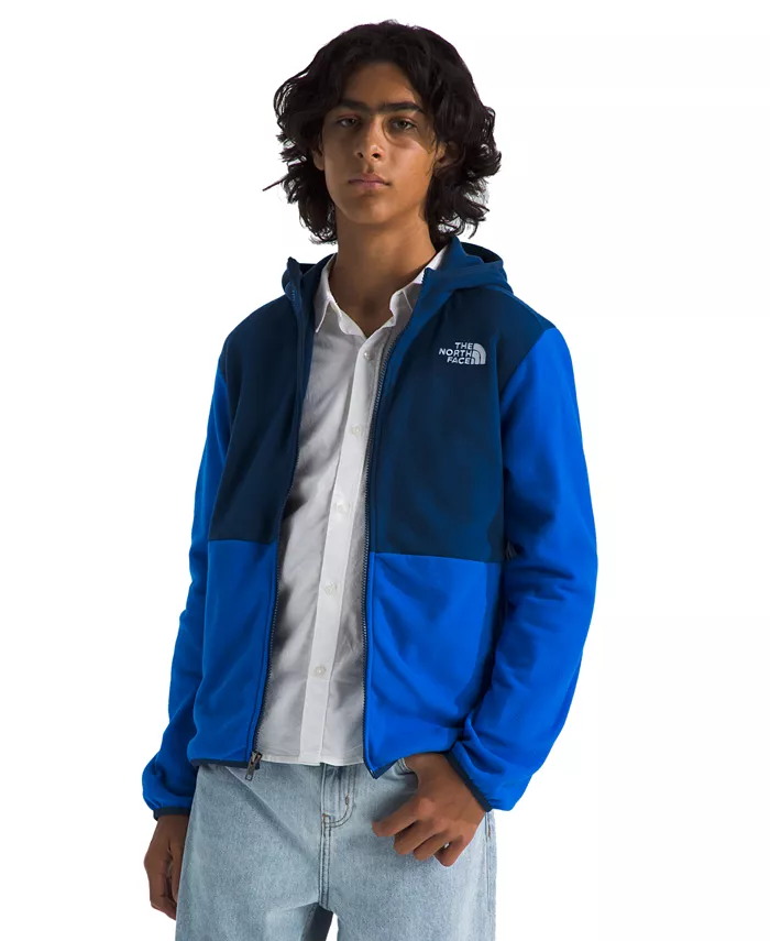 

Куртка с капюшоном и молнией Big Boys Teen Glacier The North Face, синий