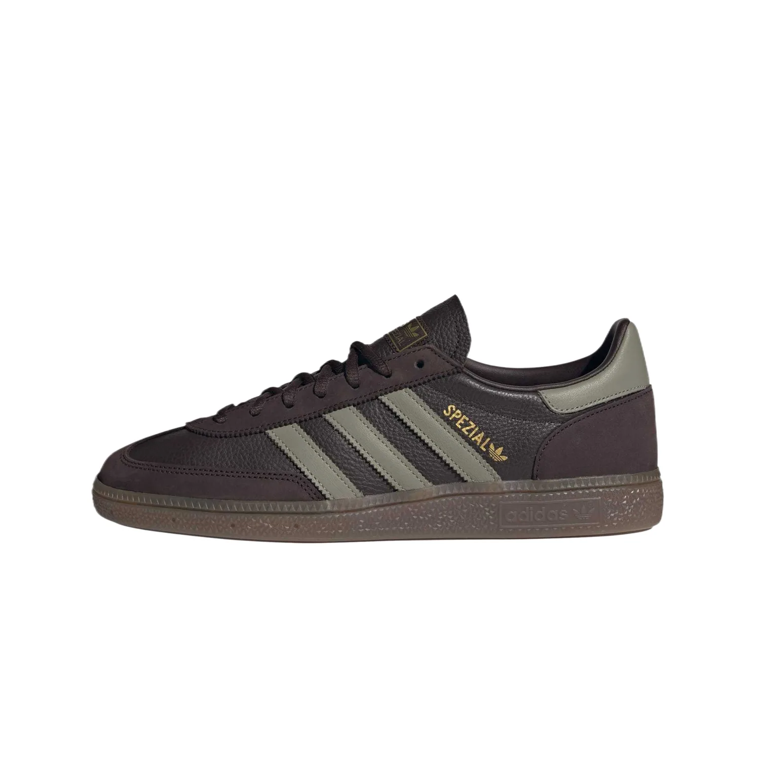 HANDBALL SPEZIAL Leather Low top Training Shoes Unisex Adidas Originals, aurora coffee/серебро pebble/коричневый