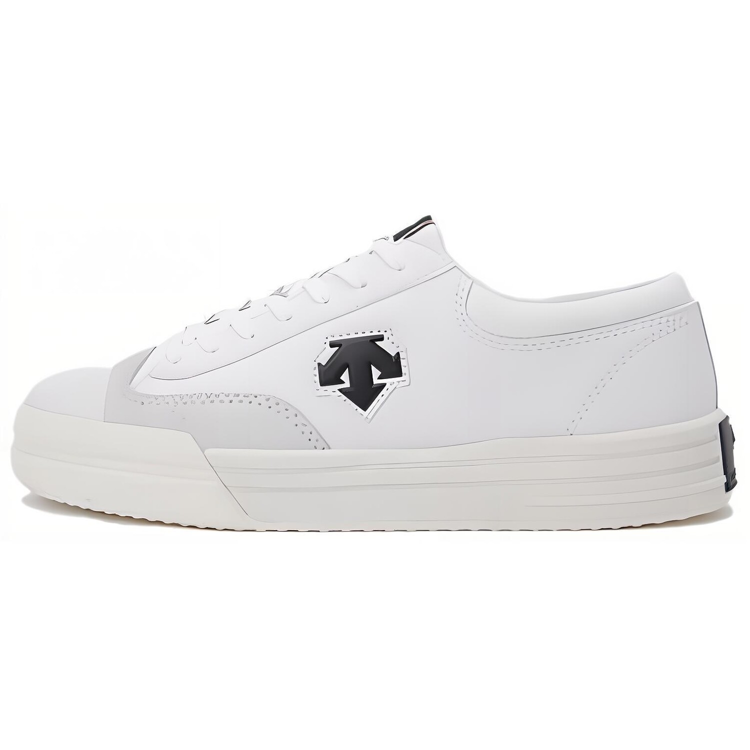 

Кроссовки DESCENTE Skateboarding Shoes Unisex Low-top White/Gray, белый/серый