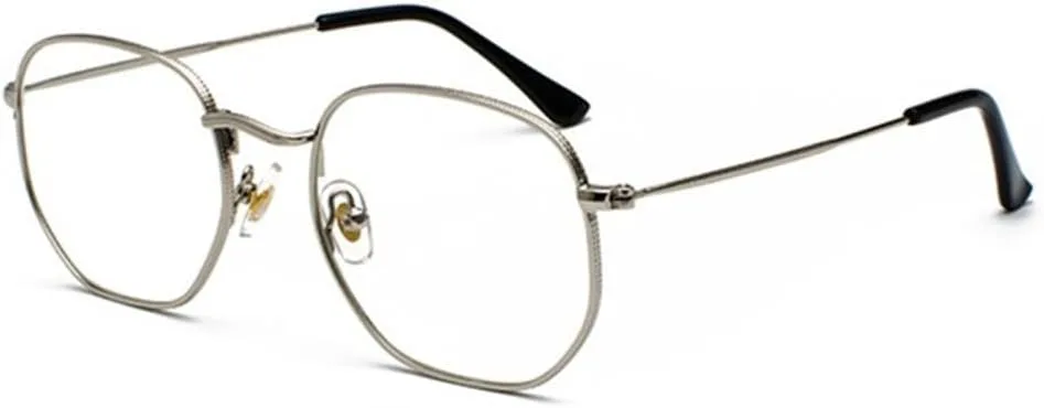 

Солнцезащитные очки Hexagon для мужчин и женщин, многоугольные солнцезащитные очки в стиле ретро, ​​металлическая оправа, защита от УФ-излучения TOP UV400 HDUBFY, 8