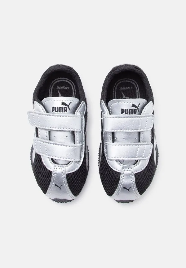 Детские туфли h street og, черные/серебристые Puma, Black/Silver-Coloured — фото 4