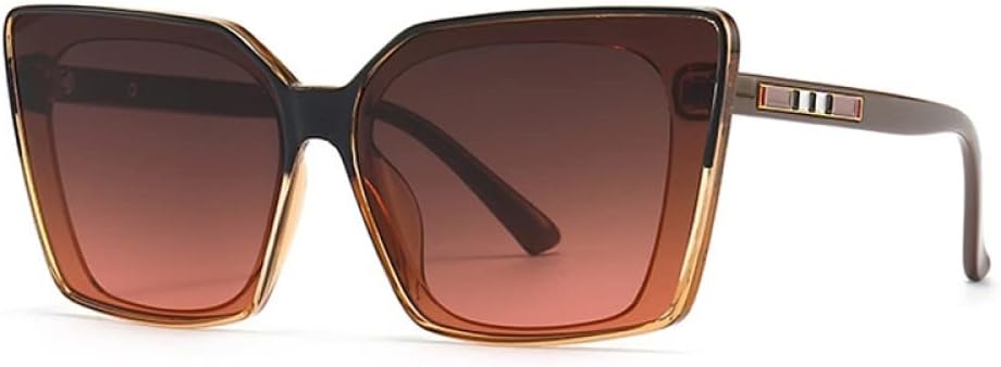 

Большие квадратные солнцезащитные очки 2027 года для женщин, дизайнерские женские солнцезащитные очки в винтажном стиле с защитой от УФ-излучения UV400 для активного отдыха MTZJH, C2