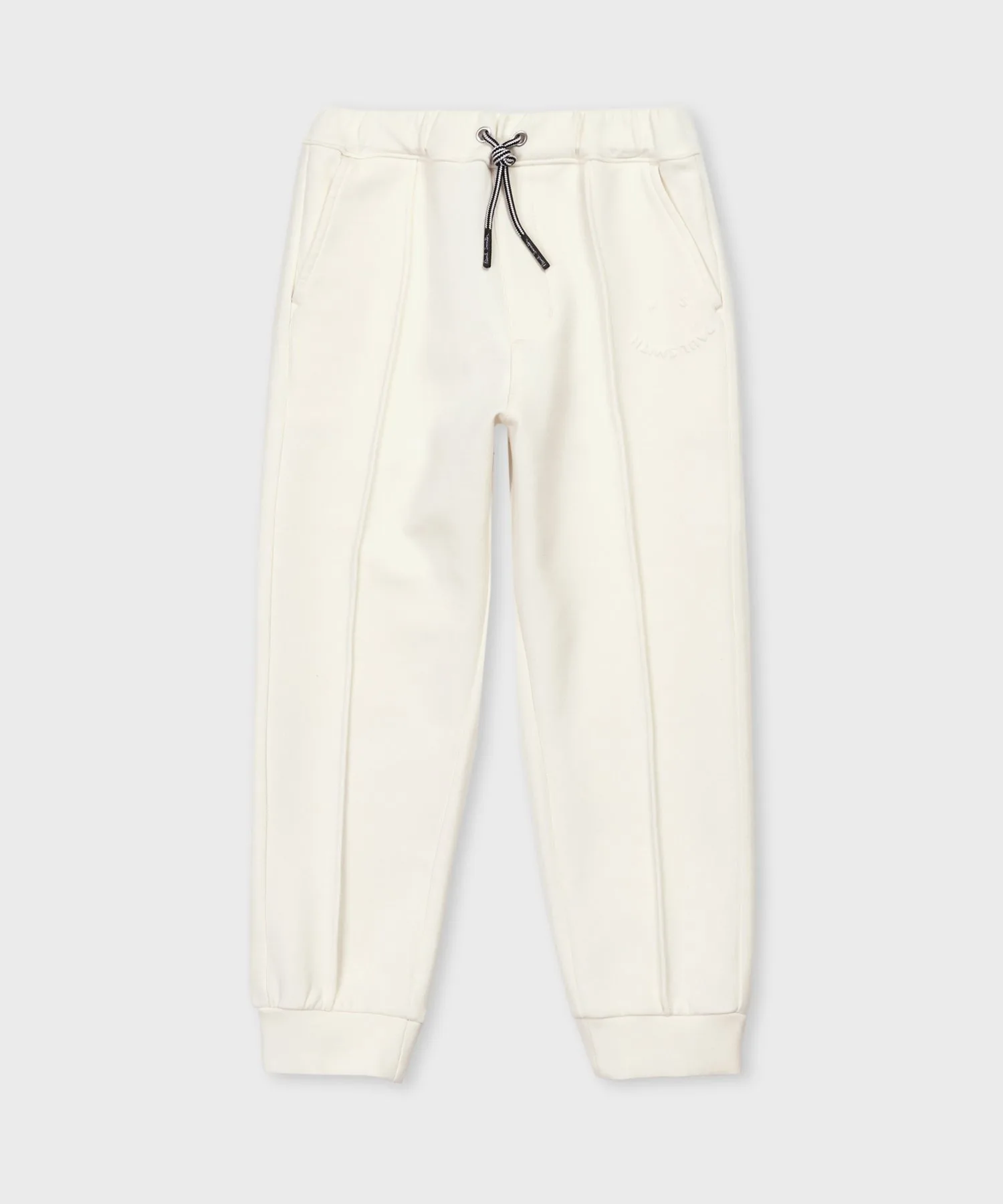 Детские брюки Paul Smith JUNIOR PS Happy трикотажные бежевые