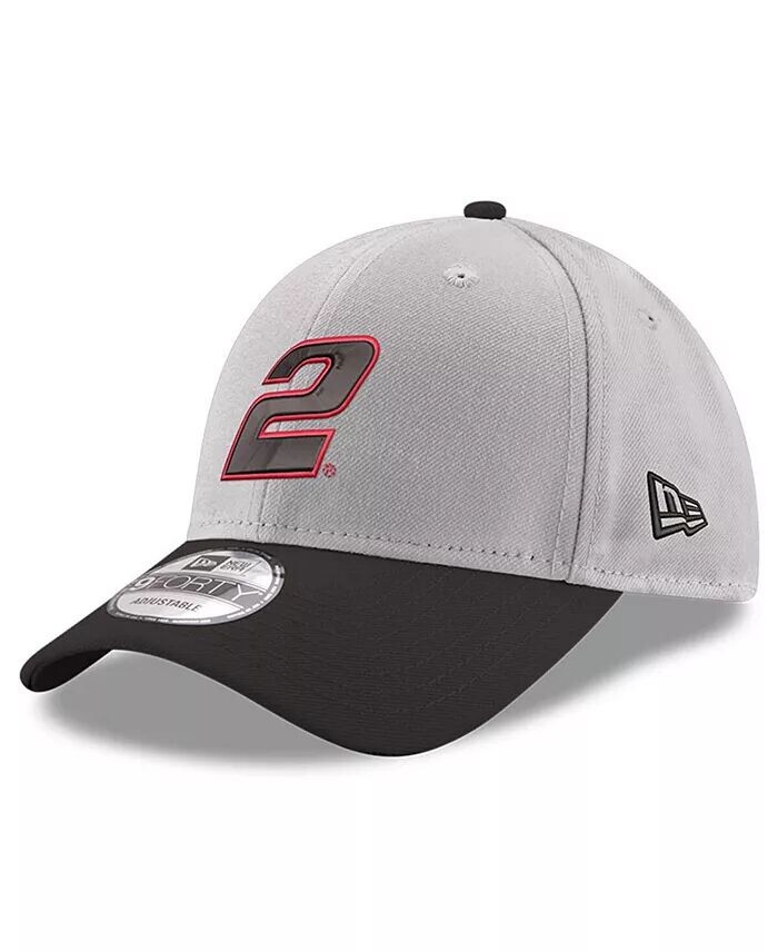 

Мужская серо-черная регулируемая шляпа Austin Cindric 9FORTY Snapback New Era