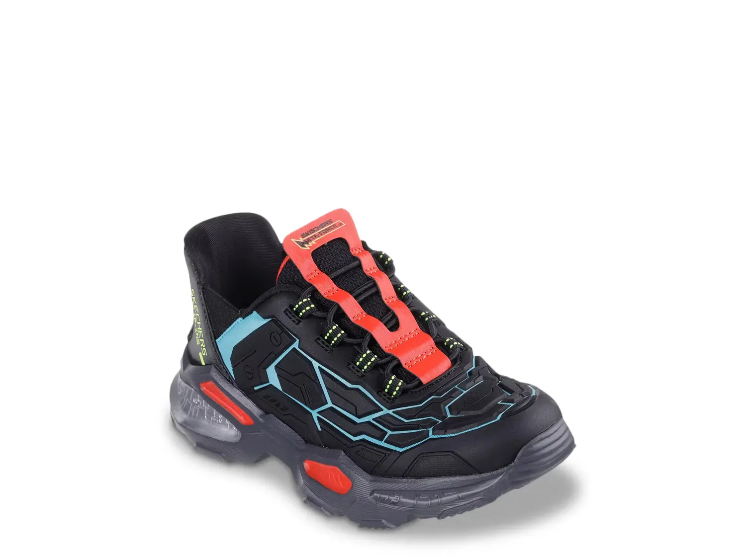 

Hands Free Slip-Ins: Skech-Bots Кроссовки - детские Skechers, Black/Red