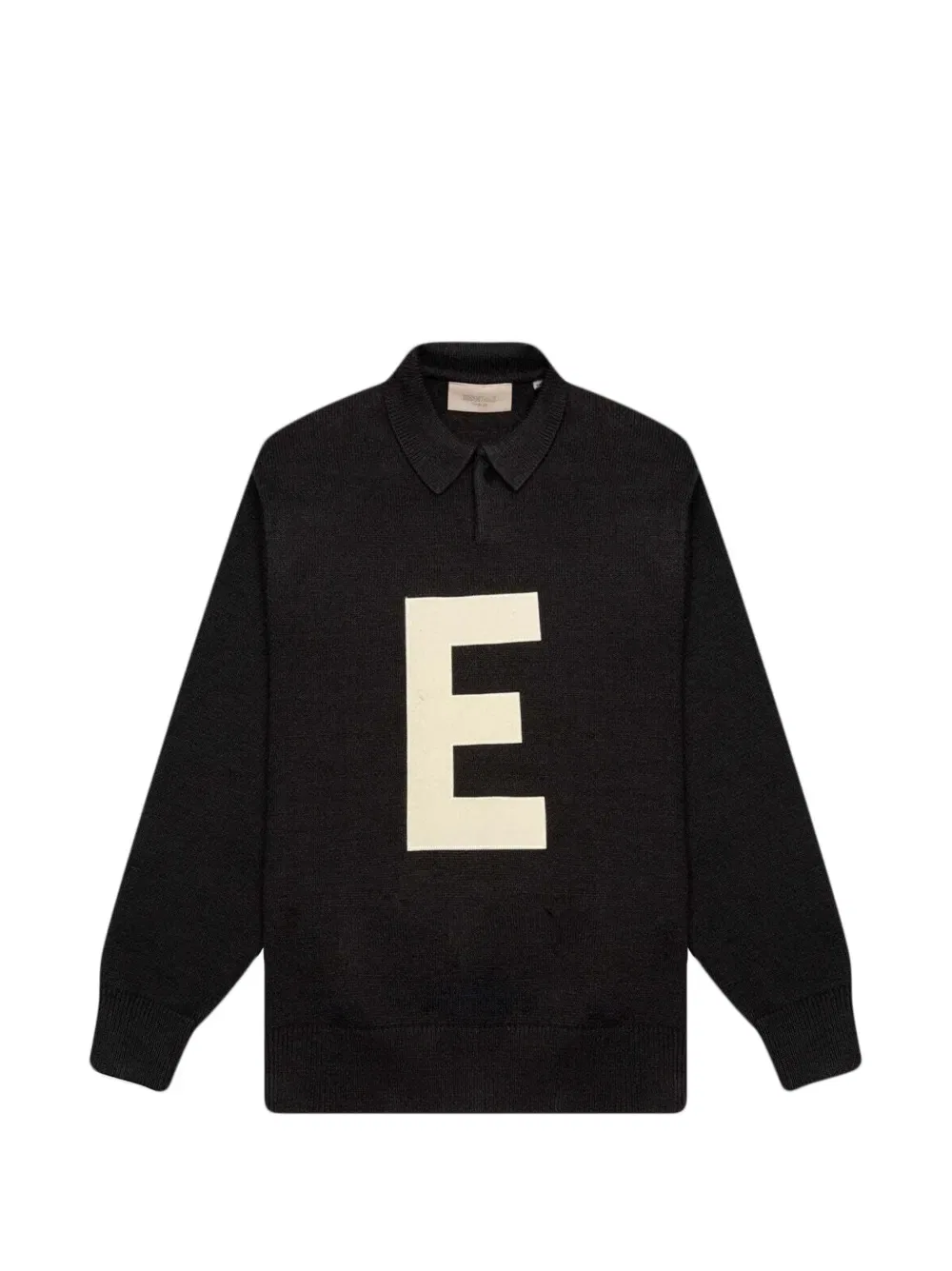 Рубашка поло Big e Fear Of God Essentials Kids, черный