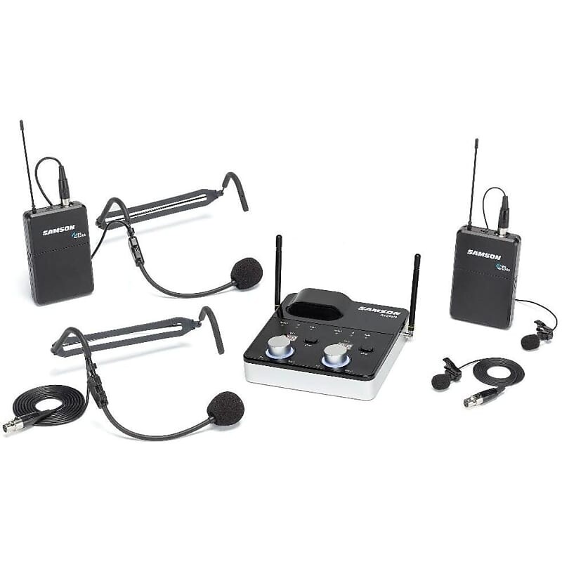 

Микрофон Samson Concert 288m Dual-Channel Wireless Lavalier / Headset Microphone System (D Band)