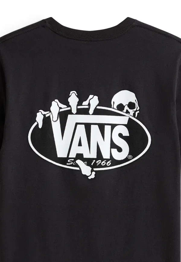 Футболка принтованная Vans, черный — фото 3