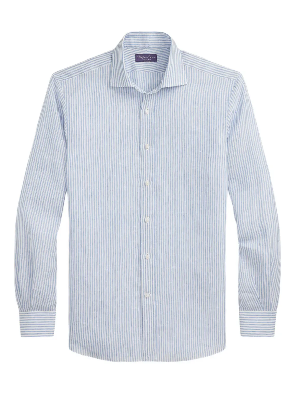 

Льняная рубашка Ralph Lauren Purple Label, синий