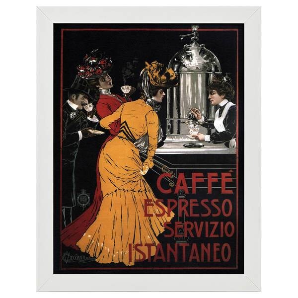 

Рамка для фотографий LegendArte Poster Caffé Espresso, белый