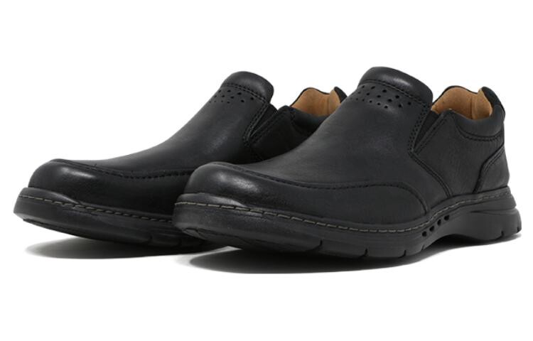 Мужские повседневные мужские низкие черные Clarks — фото 3