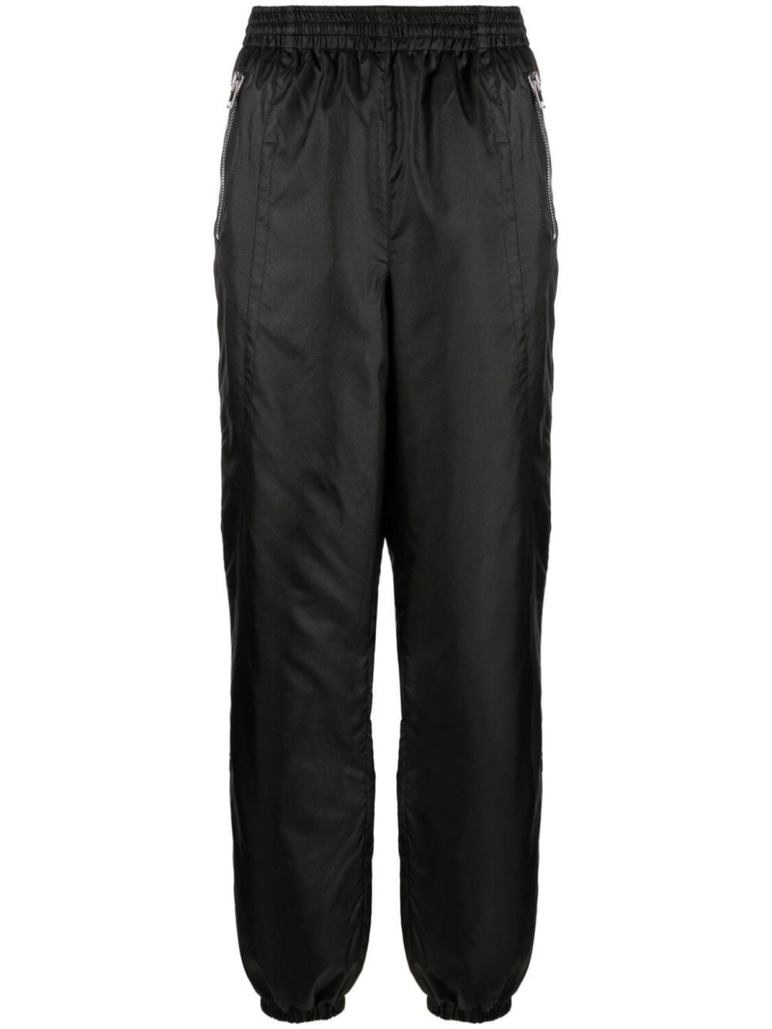 

Alessandra Rich спортивные брюки с вышитым логотипом, черный