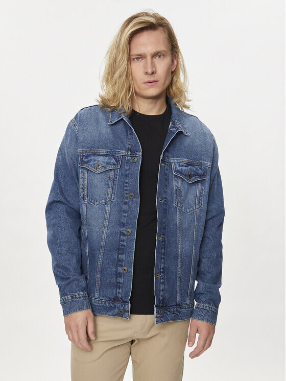 

Куртка стандартного кроя Pepe Jeans, синий