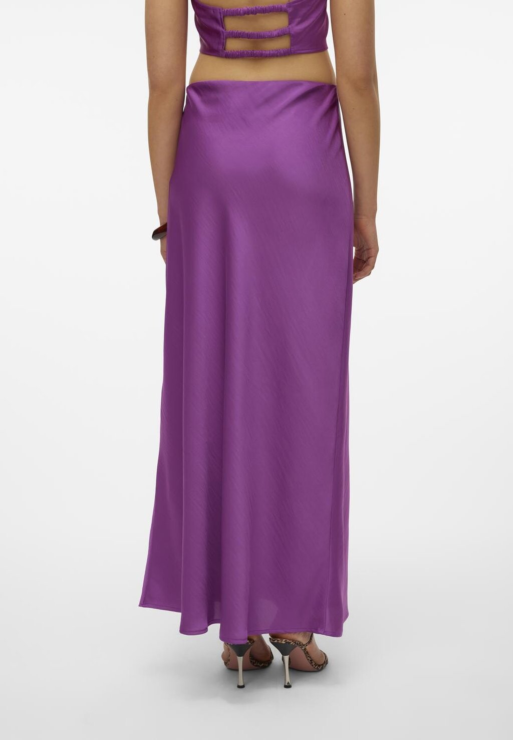 

Юбка макси Marie Skirt SOMETHINGNEW, иван-чёрный