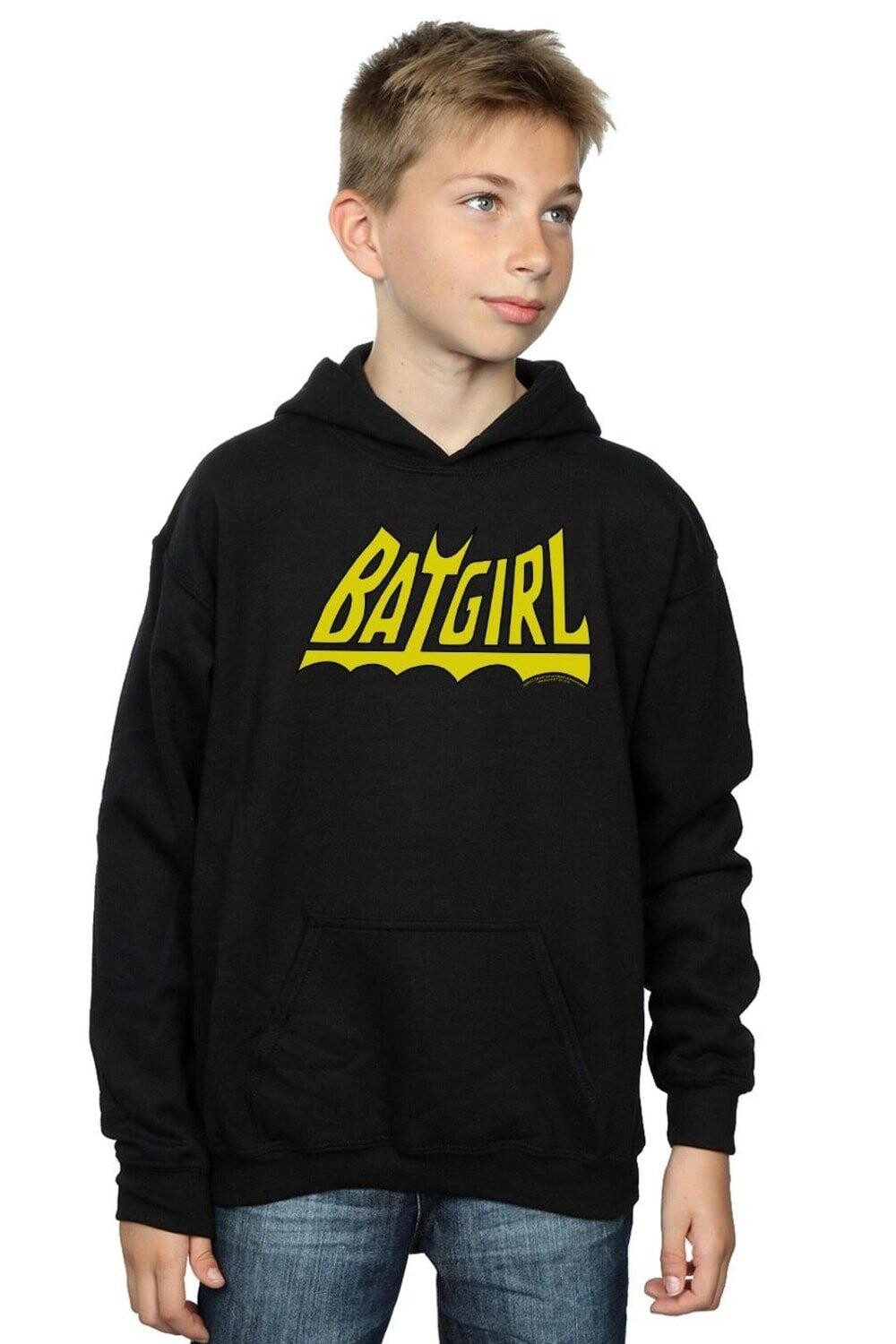 

Толстовка с логотипом Batgirl DC Comics, черный