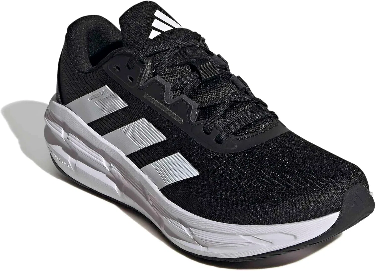 Мужские беговые кроссовки Adidas Questar 3, Core Black Cloud White Carbon — фото 4