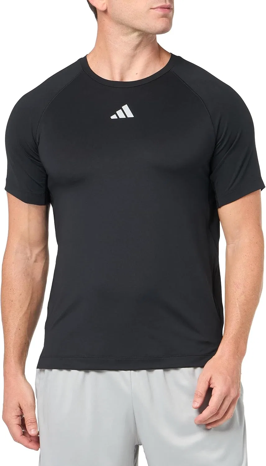 Футболка для тренировок Adidas Mens Gym+, черный