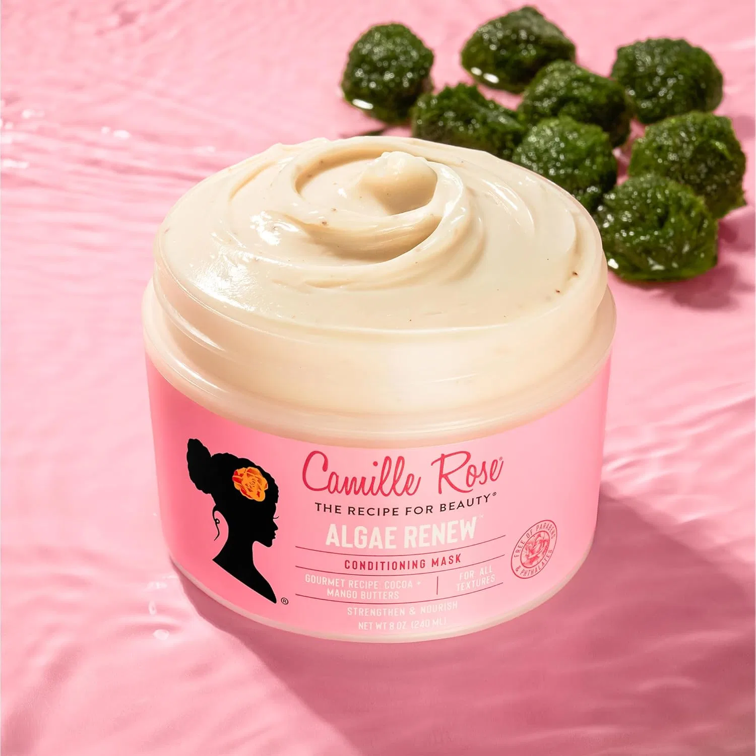 Маска для глубокого кондиционирования Camille Rose Naturals Algae Renew, 236 мл Camille Rose — фото 3