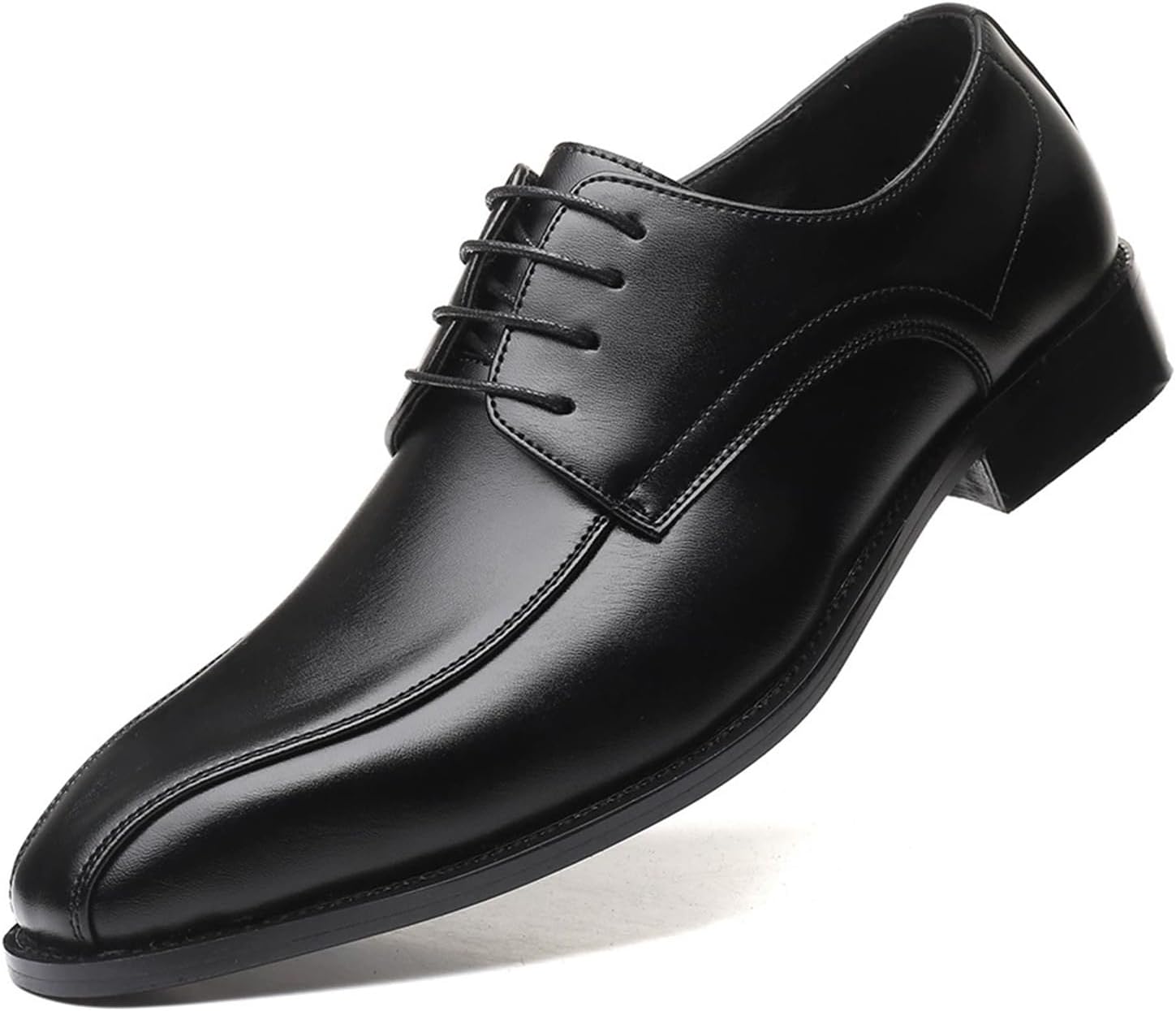 

Мужские оксфорды KYOESCAI, классические туфли на шнуровке для деловых и формальных мероприятий, стильные свадебные туфли под костюм, черный