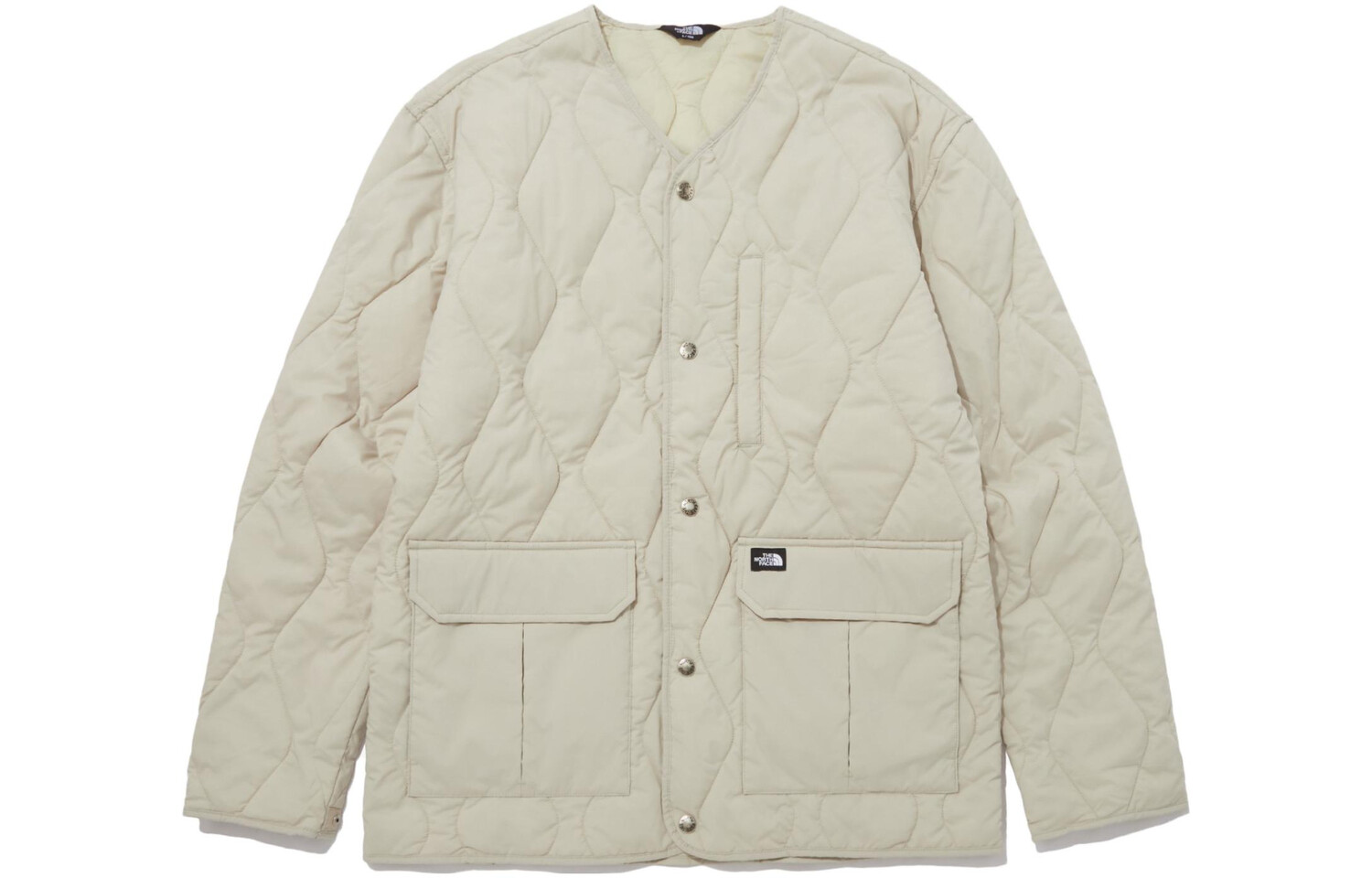 

Стеганая куртка унисекс Off White The North Face, кремовый