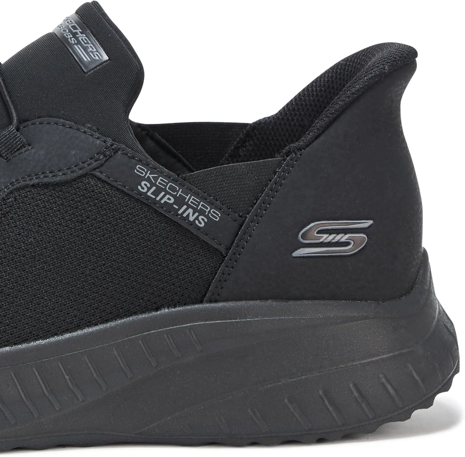 Мужские кроссовки Skechers Bobs Squad Chaos Daily Hype без застежек — фото 4