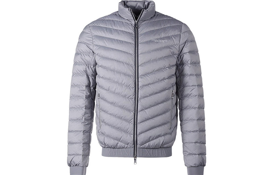 

Пуховик мужской серый Armani Exchange, серый