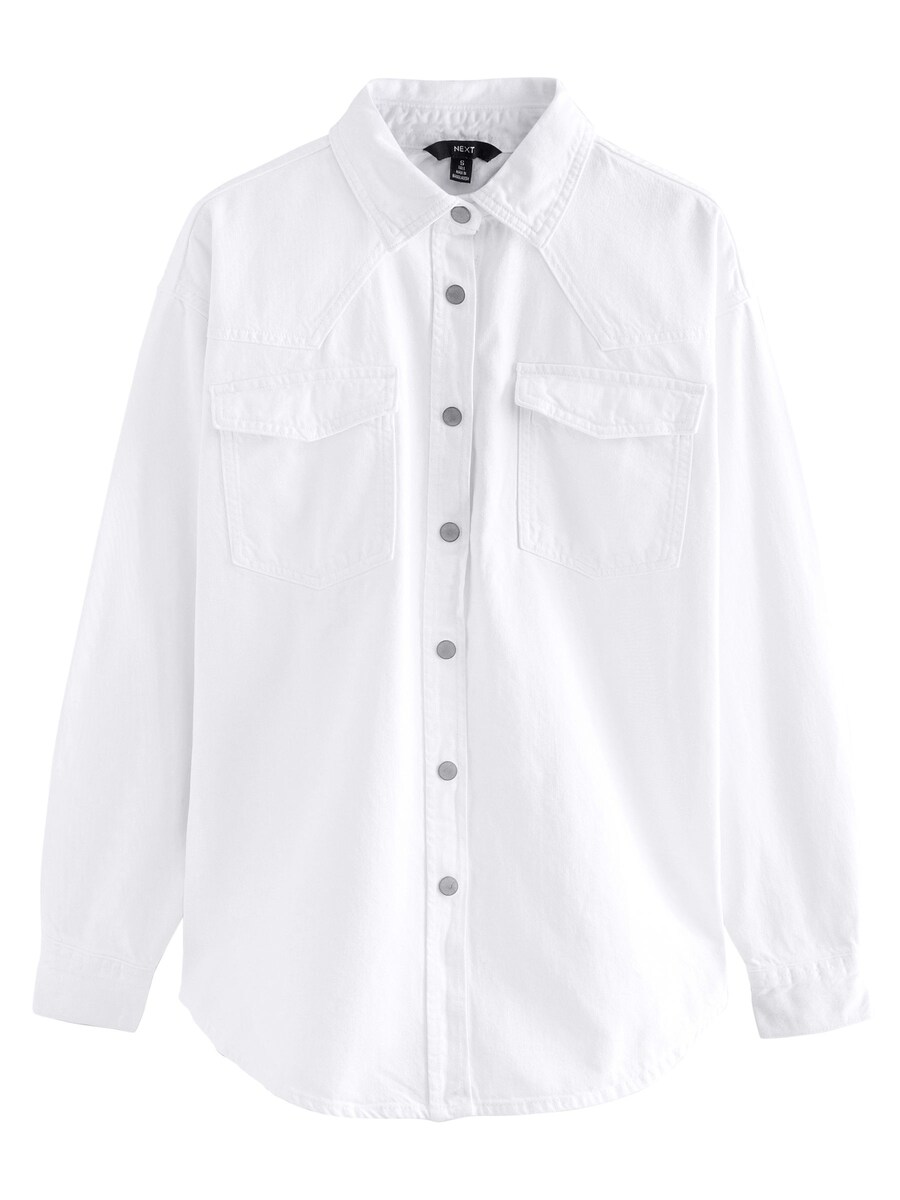 

Куртка межсезонная Next, цвет White denim