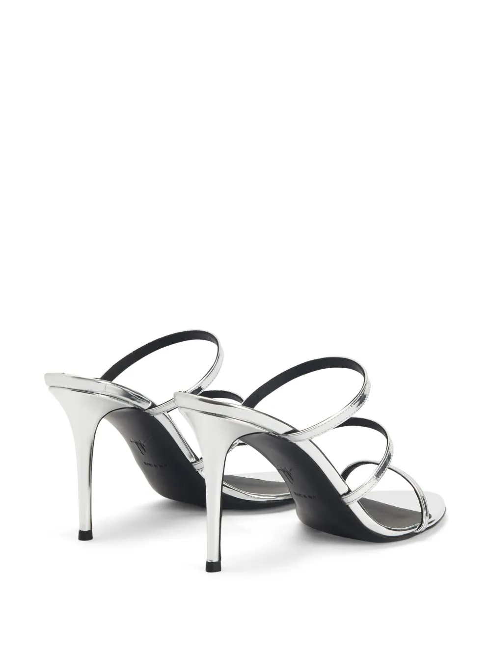 Босоножки Alimha 9 Giuseppe Zanotti, серебяный — фото 3