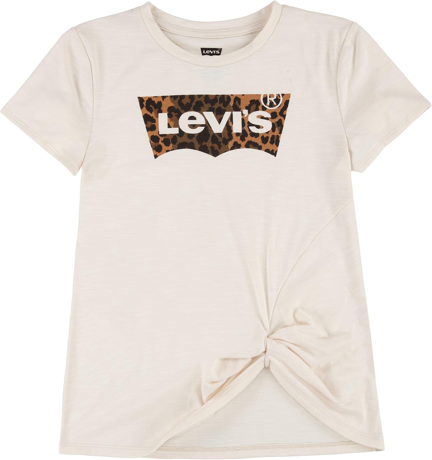 

Футболка Levi'S Front Tie Graphic T-Shirt, цвет Antique White
