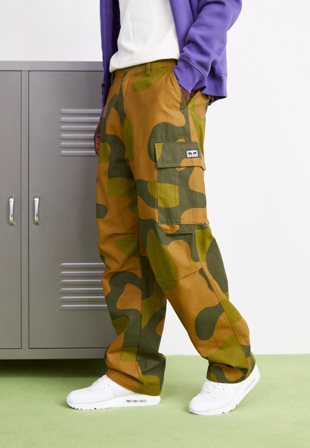 

Брюки карго Big Timer Pant Obey Clothing, цвет olive/multi-coloured