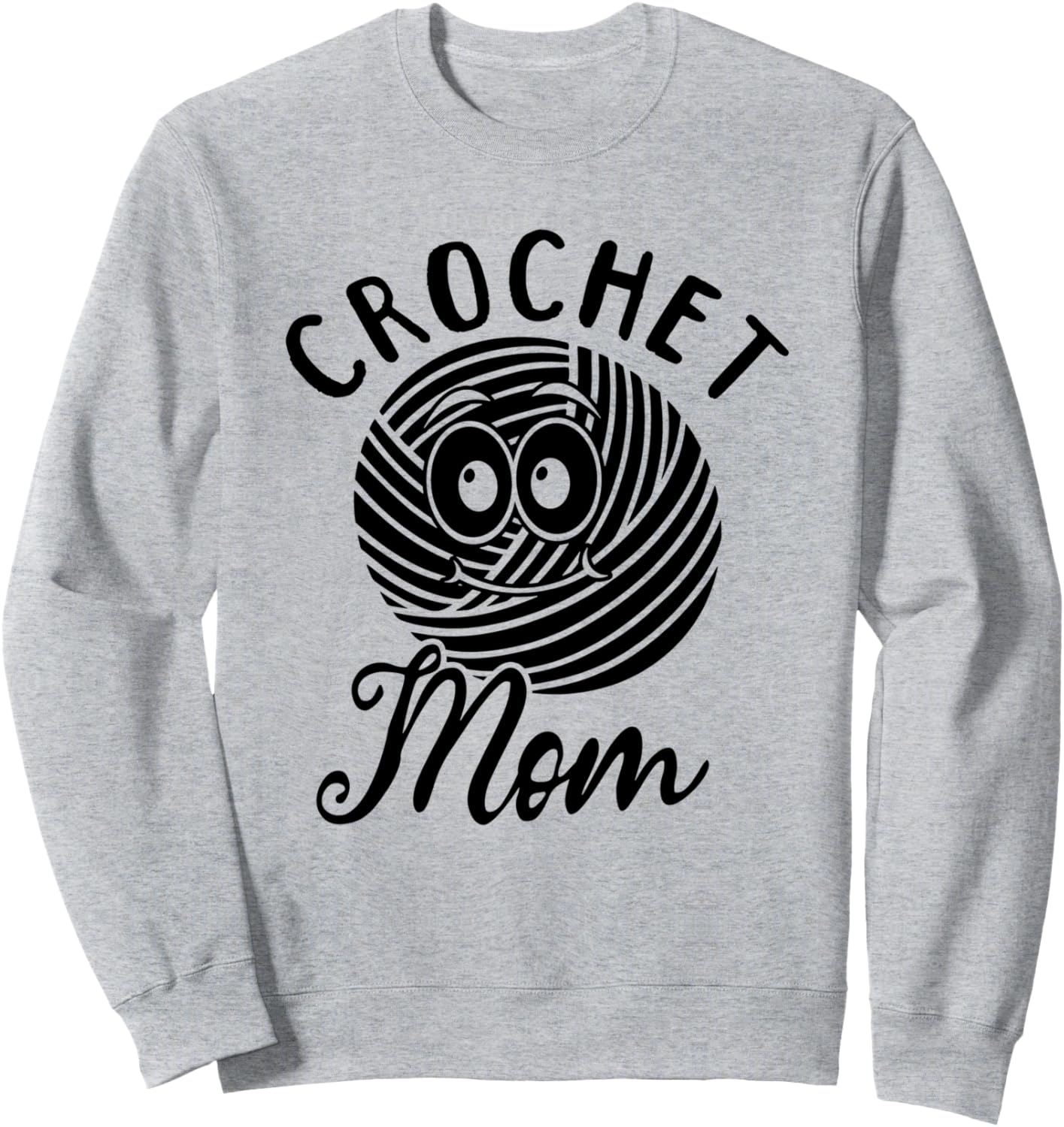 

Толстовка Crochet Mama, серый
