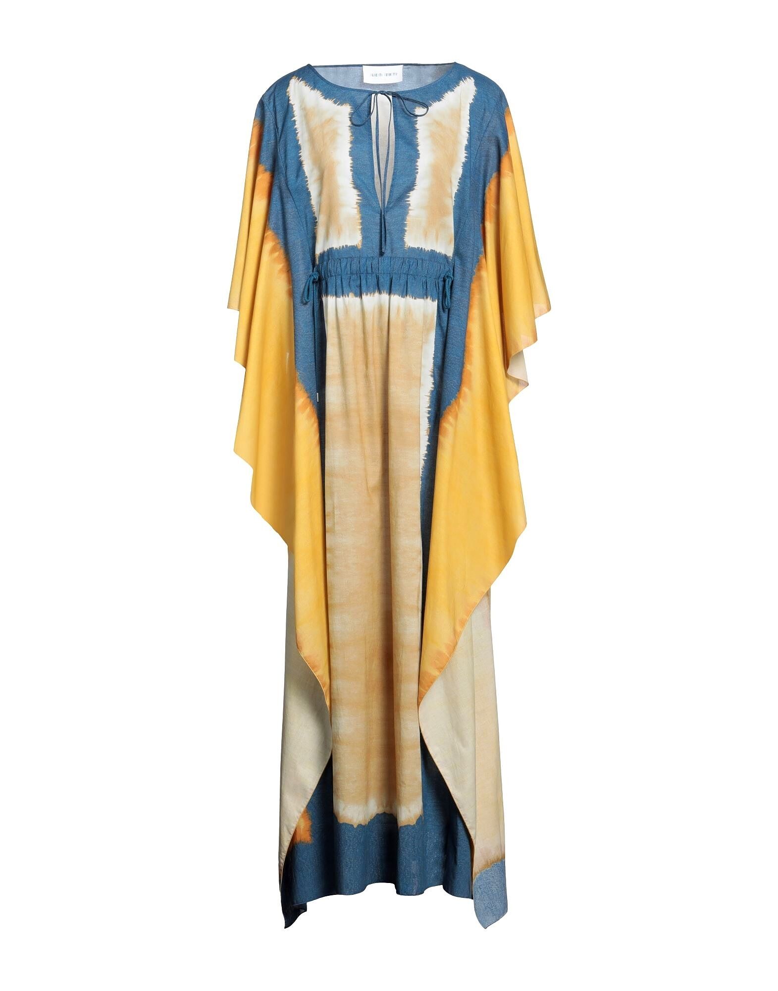 

Макси платье Alberta Ferretti, желто-оранжевый