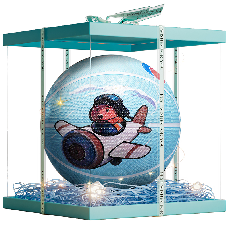 

ANTA Баскетбольный мяч China Rubber Basketball Blue Size 7/5 Size Training Competition Unisex