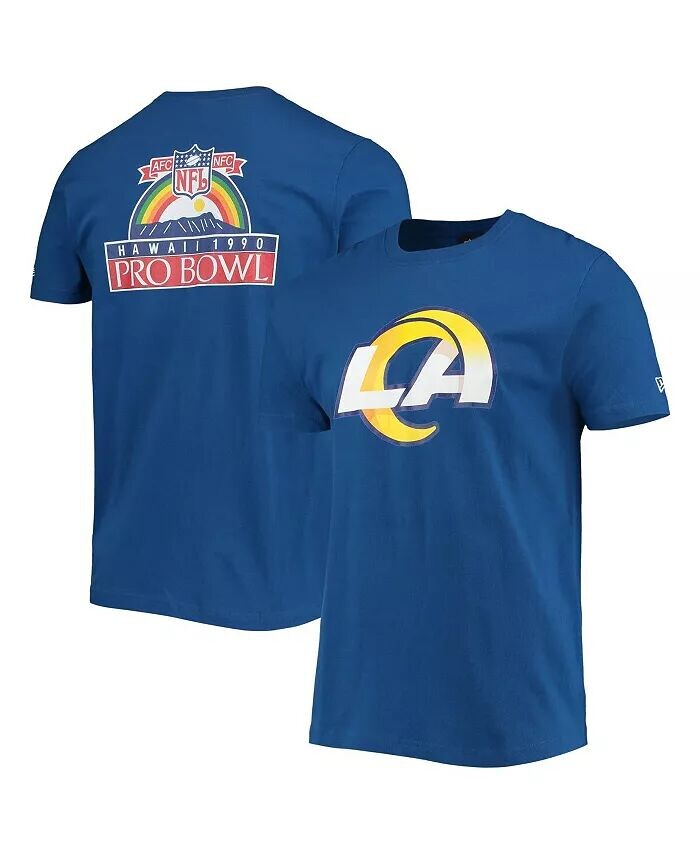 

Мужская футболка Royal Los Angeles Rams 1990 Pro Bowl New Era