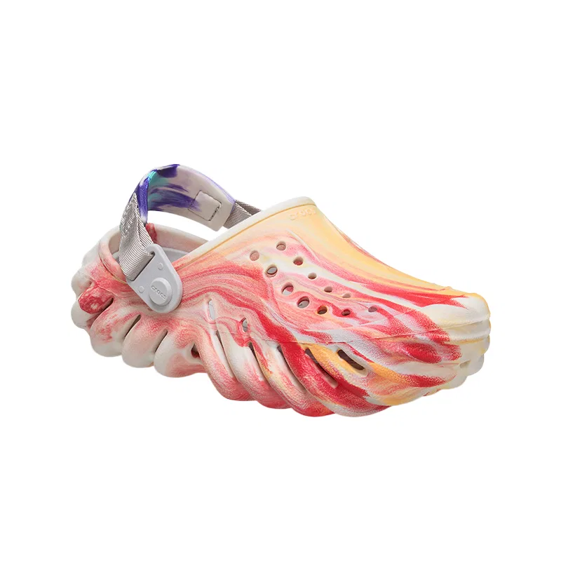 Детские клоги Crocs Multicolor Glow in The Dark — фото 4