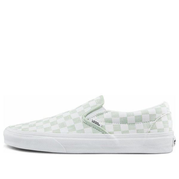 

Кроссовки classic slip-on 'floral blue' Vans, белый