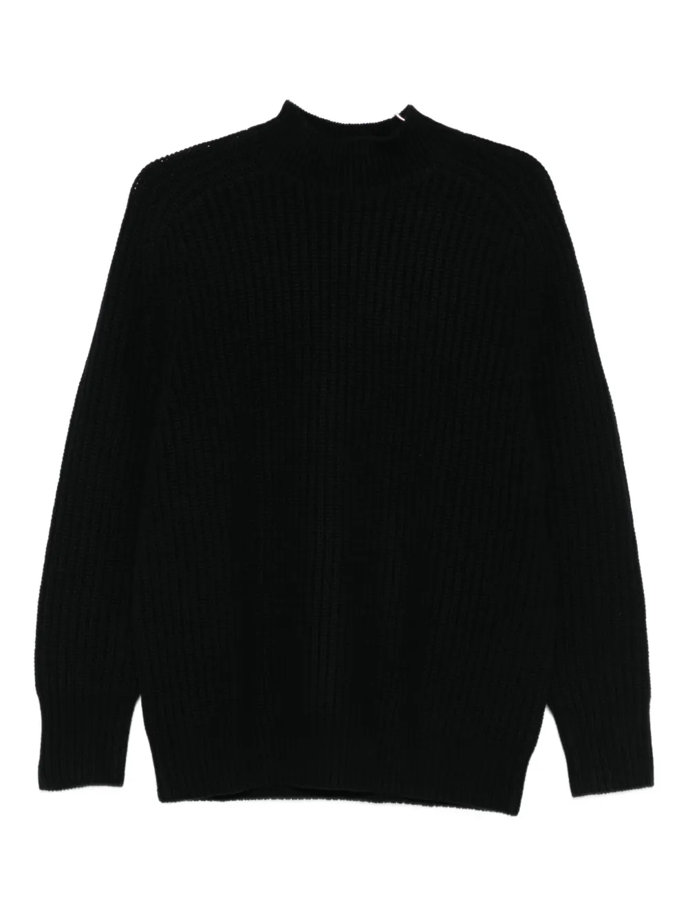 

Свитер с круглым вырезом Akris Punto, черный