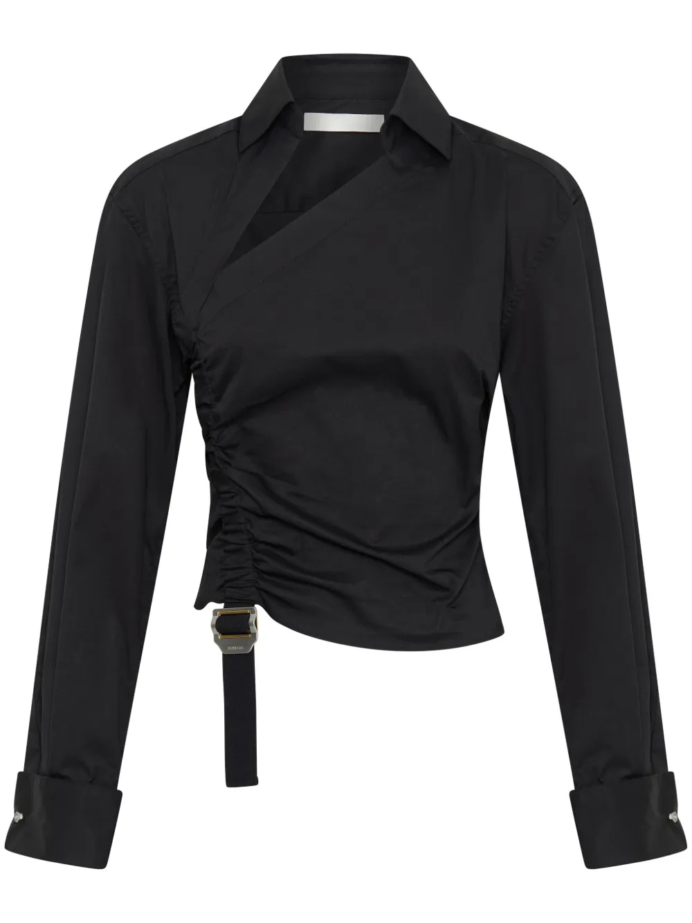 

Укороченная рубашка асимметричного кроя Dion Lee, черный