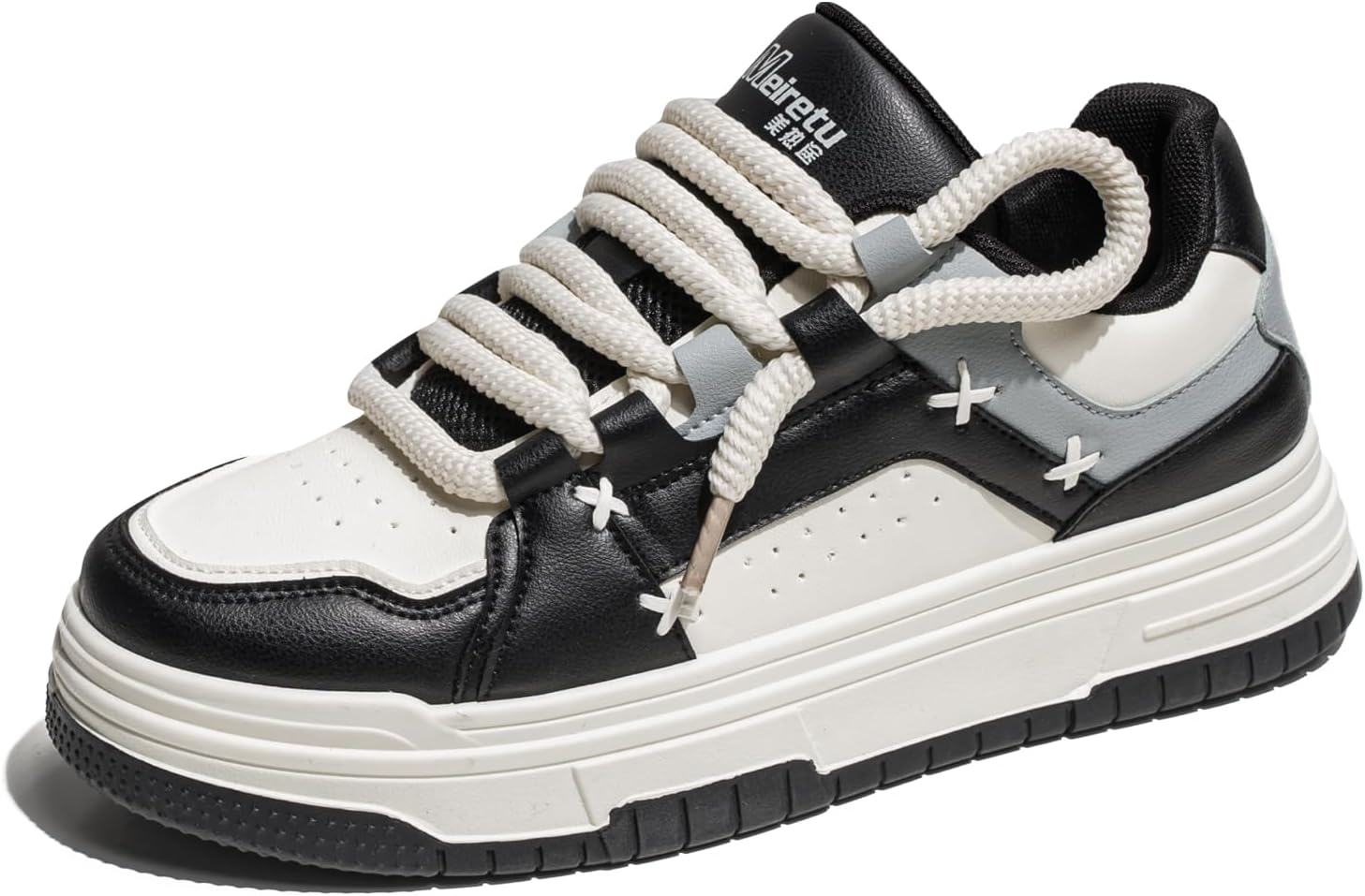 

Мужские модные кроссовки для ходьбы, массивная подошва, повседневные, удобные, противоскользящие, на платформе, легкие, спортивные, для тренировок, тенниса, активного отдыха, стиль Y2K Generic, черный